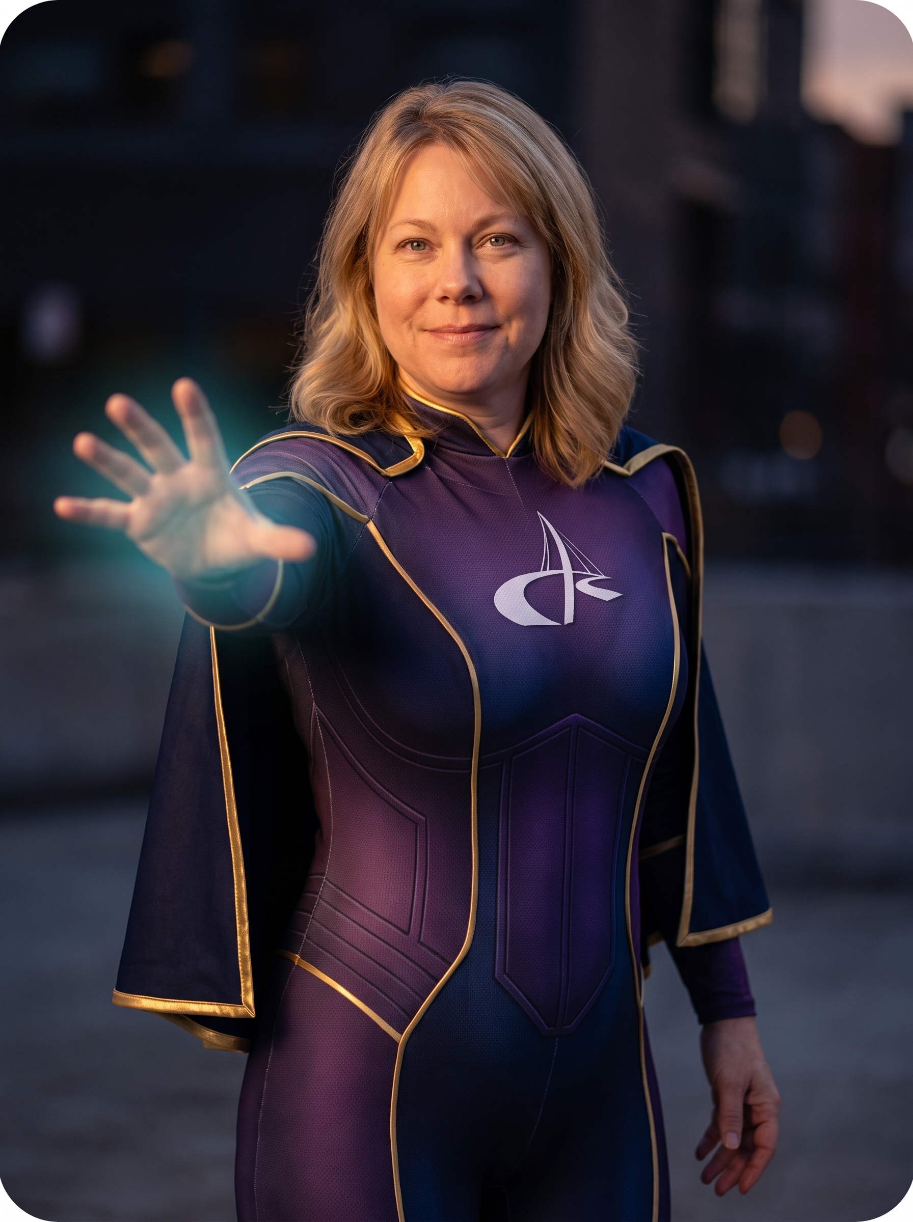 Kelly Hibbert superhero